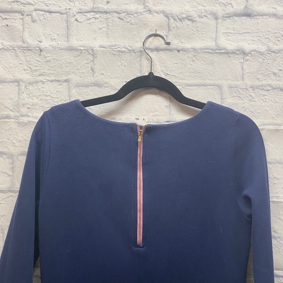 Lilly Pulitzer navy Charlene dress - Picture 6 of 7